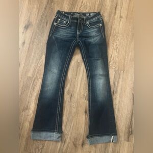 Low rise miss me jeans